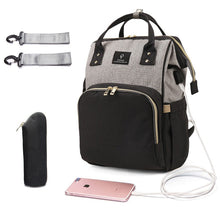 Load image into Gallery viewer, Diaper Bag USB Large Capacity Nappy Waterproof - ROSAMISS STORE