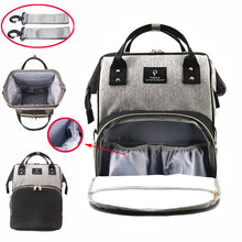 Load image into Gallery viewer, Diaper Bag USB Large Capacity Nappy Waterproof - ROSAMISS STORE