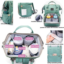 Load image into Gallery viewer, Diaper Bag USB Large Capacity Nappy Waterproof - ROSAMISS STORE