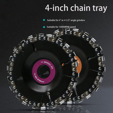 Load image into Gallery viewer, Wood Carving Chain Disc - ROSAMISS STORE