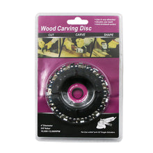 Load image into Gallery viewer, Wood Carving Chain Disc - ROSAMISS STORE