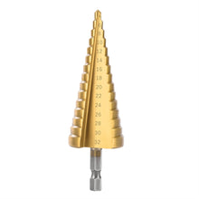 Load image into Gallery viewer, Titanium Coated Step Drill Bit Drilling Power Tools