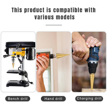 Load image into Gallery viewer, Titanium Coated Step Drill Bit Drilling Power Tools