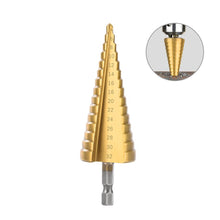 Load image into Gallery viewer, Titanium Coated Step Drill Bit Drilling Power Tools