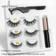 Load image into Gallery viewer, Magnetic Eyelash & Eyeliner Kit