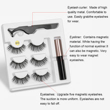 Load image into Gallery viewer, Magnetic Eyelash & Eyeliner Kit