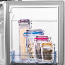 Load image into Gallery viewer, Reusable Mason Jar Storage Bags