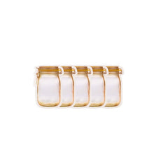 Load image into Gallery viewer, Reusable Mason Jar Storage Bags