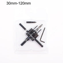 Load image into Gallery viewer, Circle Hole Saw Drill Bit Cutter Tool Kit Set