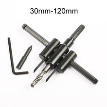 Load image into Gallery viewer, Circle Hole Saw Drill Bit Cutter Tool Kit Set