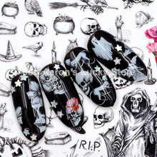 Load image into Gallery viewer, halloween nail art