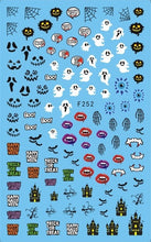 Load image into Gallery viewer, halloween nail art 1 Sheet skull