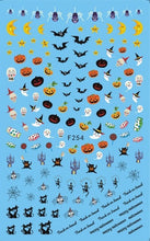 Load image into Gallery viewer, halloween nail art 1 Sheet skull
