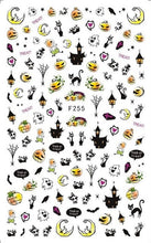 Load image into Gallery viewer, halloween nail art 1 Sheet skull