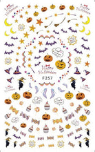 Load image into Gallery viewer, halloween nail art 1 Sheet skull