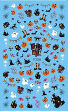 Load image into Gallery viewer, halloween nail art 1 Sheet skull