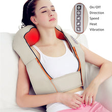 Load image into Gallery viewer, U Shape Electrical Shiatsu Back Neck Shoulder Body Massager