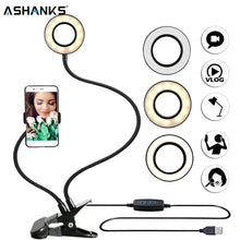 Load image into Gallery viewer, Selfie Studio™ Light With Phone Holder