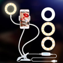 Load image into Gallery viewer, Selfie Studio™ Light With Phone Holder