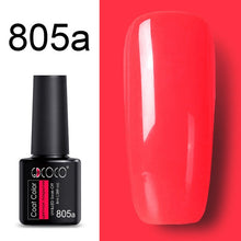 Load image into Gallery viewer, Nail Gel Varnish High Quality Plastic Bottle Bright Color