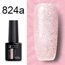 Load image into Gallery viewer, Nail Gel Varnish High Quality Plastic Bottle Bright Color