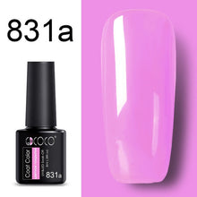 Load image into Gallery viewer, Nail Gel Varnish High Quality Plastic Bottle Bright Color