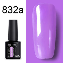 Load image into Gallery viewer, Nail Gel Varnish High Quality Plastic Bottle Bright Color