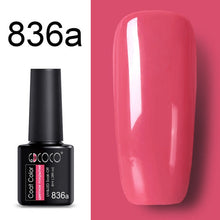 Load image into Gallery viewer, Nail Gel Varnish High Quality Plastic Bottle Bright Color