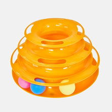 Load image into Gallery viewer, Three Levels pet cat toy Tower