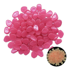 Load image into Gallery viewer, Glow in the dark garden pebbles