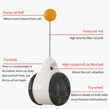 Load image into Gallery viewer, Smart Cat Toy with Wheels Automatic No need recharge cat toys interactive Lrregular Rotating Mode Funny not boring cat supplies
