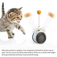 Load image into Gallery viewer, Smart Cat Toy with Wheels Automatic No need recharge cat toys interactive Lrregular Rotating Mode Funny not boring cat supplies