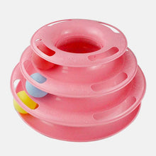 Load image into Gallery viewer, Three Levels pet cat toy Tower
