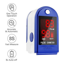 Load image into Gallery viewer, medical portable finger pulse oxime ter