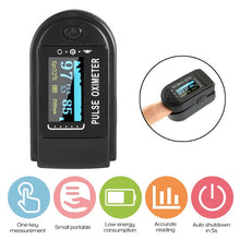 Load image into Gallery viewer, medical portable finger pulse oxime ter