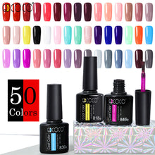 Load image into Gallery viewer, Nail Gel Varnish High Quality Plastic Bottle Bright Color