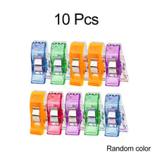 Load image into Gallery viewer, Sewing Clips Plastic Clamps Quilting Crafting Crocheting Knitting Safety