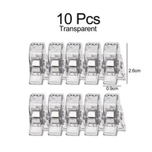 Load image into Gallery viewer, Sewing Clips Plastic Clamps Quilting Crafting Crocheting Knitting Safety
