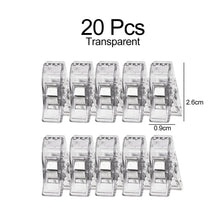 Load image into Gallery viewer, Sewing Clips Plastic Clamps Quilting Crafting Crocheting Knitting Safety