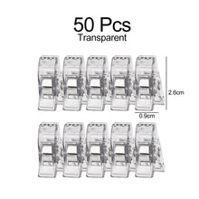 Load image into Gallery viewer, Sewing Clips Plastic Clamps Quilting Crafting Crocheting Knitting Safety