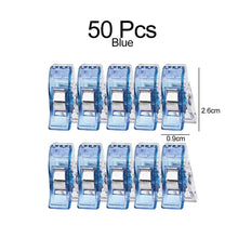 Load image into Gallery viewer, Sewing Clips Plastic Clamps Quilting Crafting Crocheting Knitting Safety