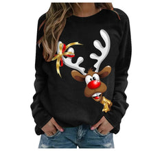 Load image into Gallery viewer, sweatshirt woman winter 2021 Chirstmas Long-sleeved Casual Blouse Pullover
