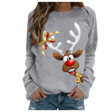 Load image into Gallery viewer, sweatshirt woman winter 2021 Chirstmas Long-sleeved Casual Blouse Pullover