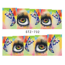 Load image into Gallery viewer, Halloween Nail Art Sticker Sexy Skull Bone