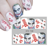 Load image into Gallery viewer, Halloween Nail Art Sticker Sexy Skull Bone