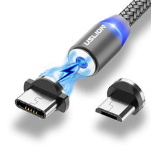 Load image into Gallery viewer, Magnetic USB Cable Fast Charging USB Mobile Phone - ROSAMISS STORE