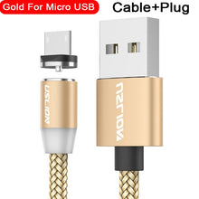 Load image into Gallery viewer, Magnetic USB Cable Fast Charging USB Mobile Phone - ROSAMISS STORE