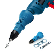 Load image into Gallery viewer, Rivet gun drill adaptor - ROSAMISS STORE
