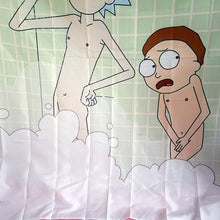 Load image into Gallery viewer, rick and morty shower curtain