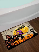 Load image into Gallery viewer, Full Moon Halloween Shower Curtain